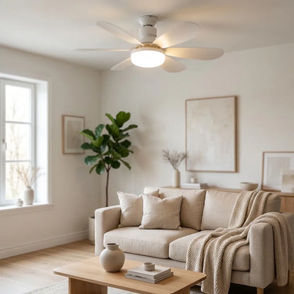 Ventilateur de Plafond – 2-en-1 Lumière & Ventilation